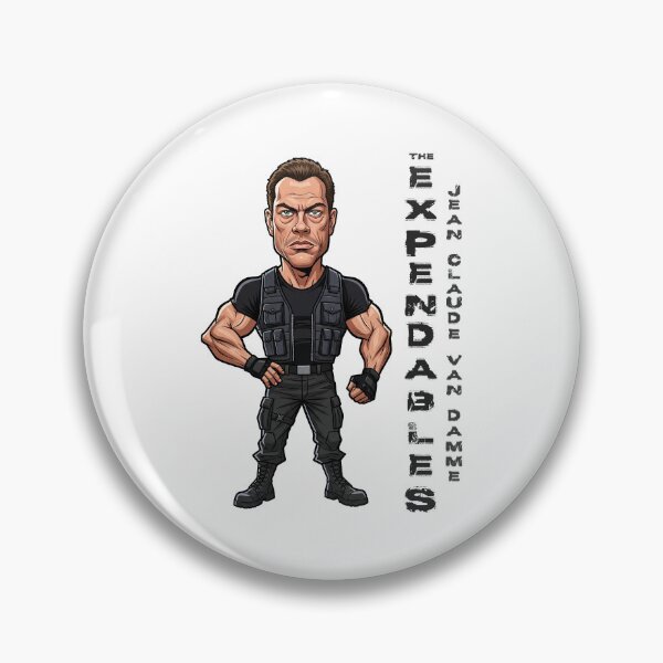 Item preview, A funny caricature of the expendables Jean-Claude Van Damme designed and sold by vectorlove.