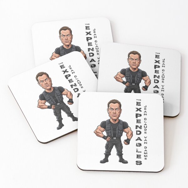 Item preview, A funny caricature of the expendables Jean-Claude Van Damme designed and sold by vectorlove.