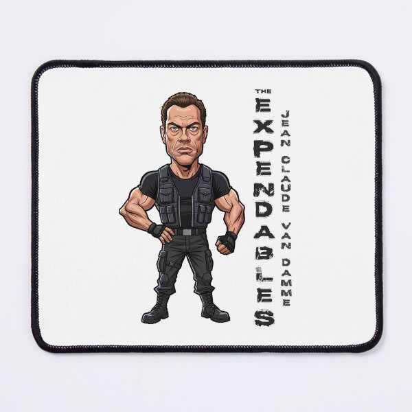 Item preview, A funny caricature of the expendables Jean-Claude Van Damme designed and sold by vectorlove.