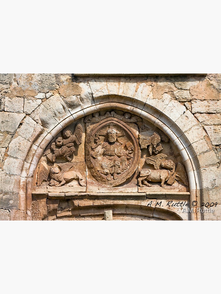 Goujounac, Curious and Exquisite Tympanum by annruttle