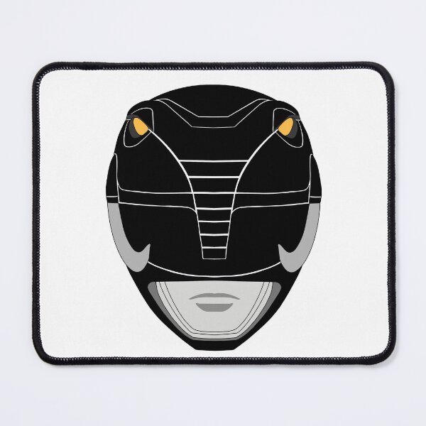 Item preview, MMPR Zyu Black Helmet designed and sold by Ink Shot Studios.