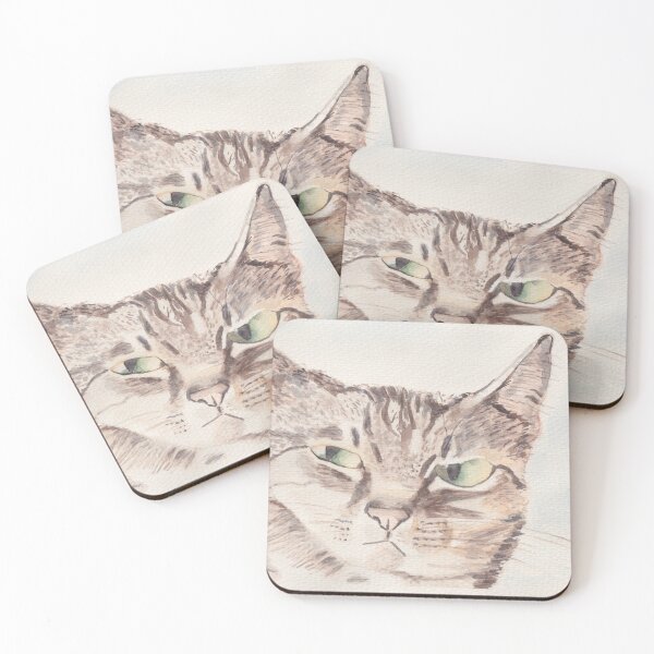 Item preview, Slightly Annoyed Kitty designed and sold by rogerstrawberry.