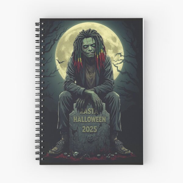 Item preview, Rasta Halloween Shirt – Funny Reggae Undead T-Shirt for Men & Women. designed and sold by MoonLightFX.