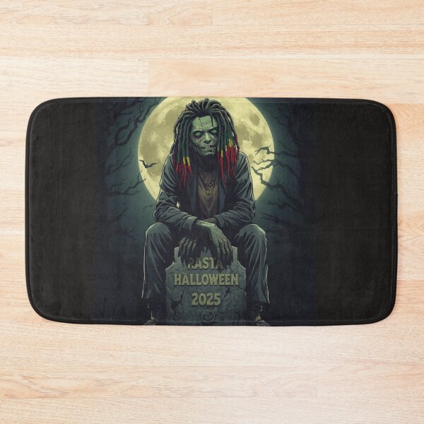 Item preview, Rasta Halloween Shirt – Funny Reggae Undead T-Shirt for Men & Women. designed and sold by MoonLightFX.