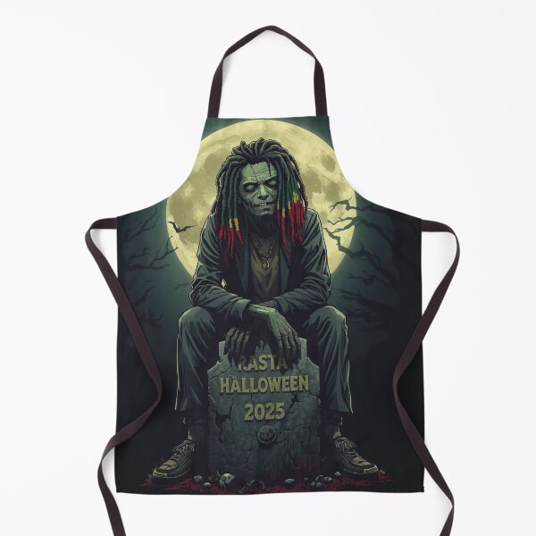 Item preview, Rasta Halloween Shirt – Funny Reggae Undead T-Shirt for Men & Women. designed and sold by MoonLightFX.