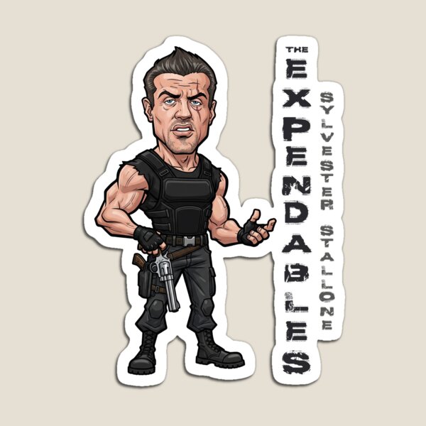 Item preview, A funny caricature of the expendables Sylvester Stallone designed and sold by vectorlove.