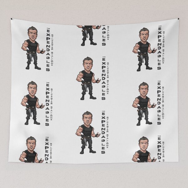 Item preview, A funny caricature of the expendables Sylvester Stallone designed and sold by vectorlove.