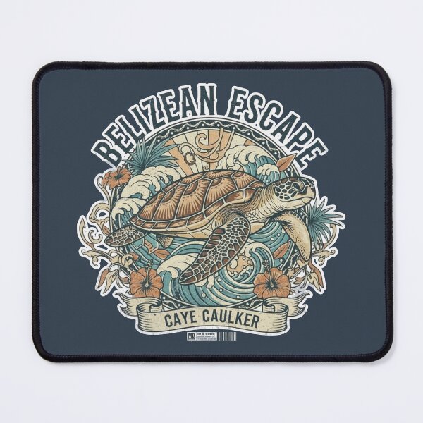 Item preview, Belizean Escape Sea Turtle – Caye Caulker designed and sold by Mafiadonar.