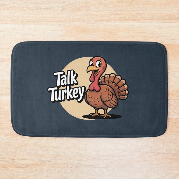 Item preview, Talk Turkey – Funny Thanksgiving Cartoon designed and sold by HolisticFurArt.