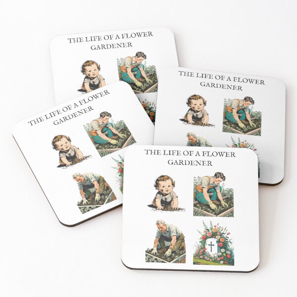 Item preview, The Life of a Flower Gardener – Gardening humor designed and sold by PAPIRO SIGLO XXI.
