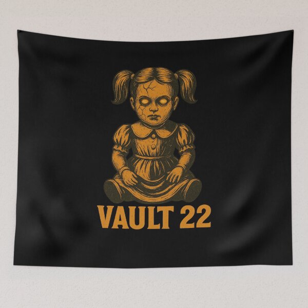Item preview, Vault 22 Haunted Doll | Creepy Gothic Halloween Design designed and sold by Vault 22.