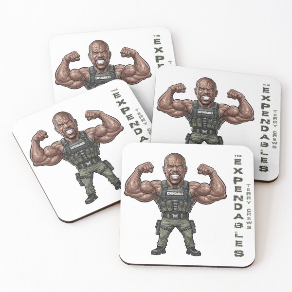 Item preview, A funny caricature of the expendables Terry Crews designed and sold by vectorlove.