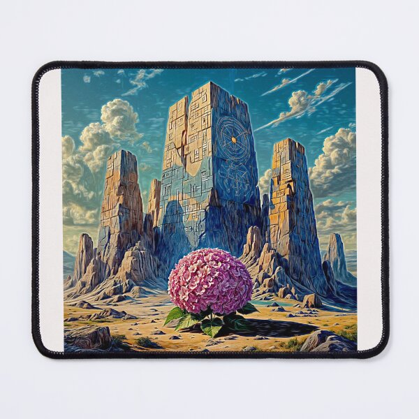 Item preview, Hydrangeas flower bloom and the Rock#1 designed and sold by Helios Be. Lavsh.