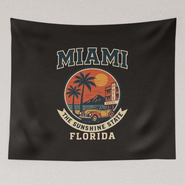 Item preview, Miami FLA – The Sunshine State designed and sold by GnuArt.