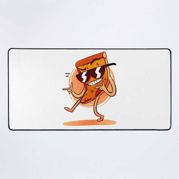 Item preview, Cool Pizza Slice Cartoon – Funny Pizza Character with Sunglasses designed and sold by ARTDXB.