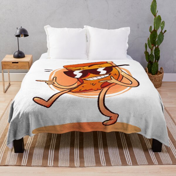 Item preview, Cool Pizza Slice Cartoon – Funny Pizza Character with Sunglasses designed and sold by ARTDXB.