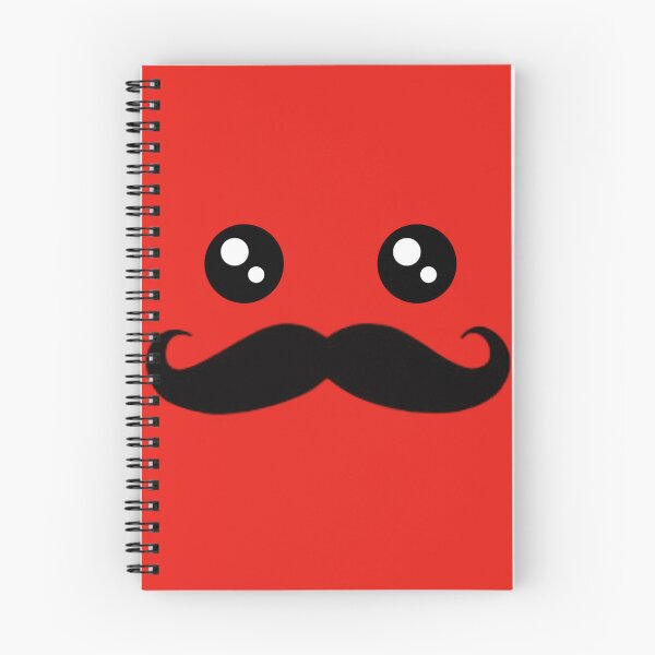 Item preview, Red mustache face  designed and sold by grxyv.