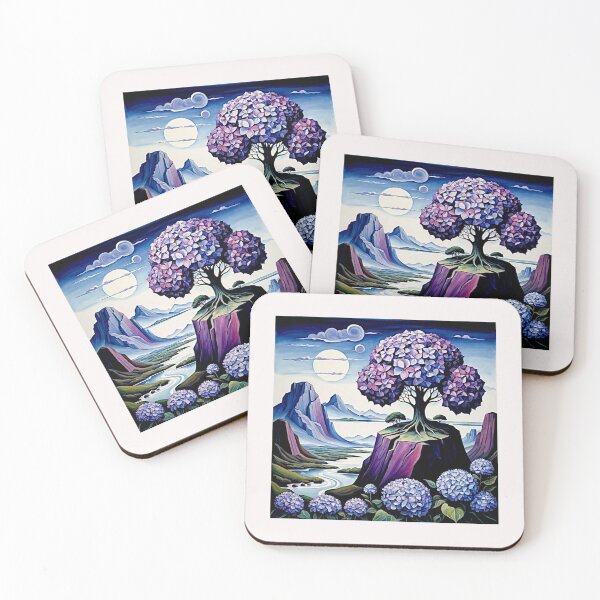 Item preview, Hydrangeas flower bloom and the Rock#3 designed and sold by Helios Be. Lavsh.