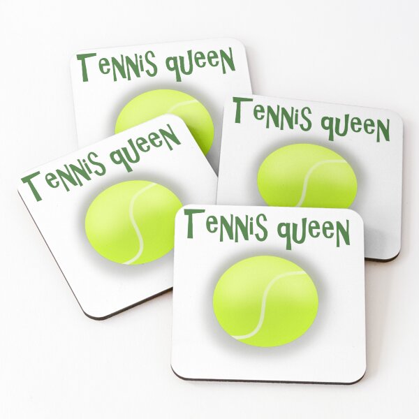 Item preview, Tennis Queen: Tennis Ball Design for Sports designed and sold by Beautiful art store.