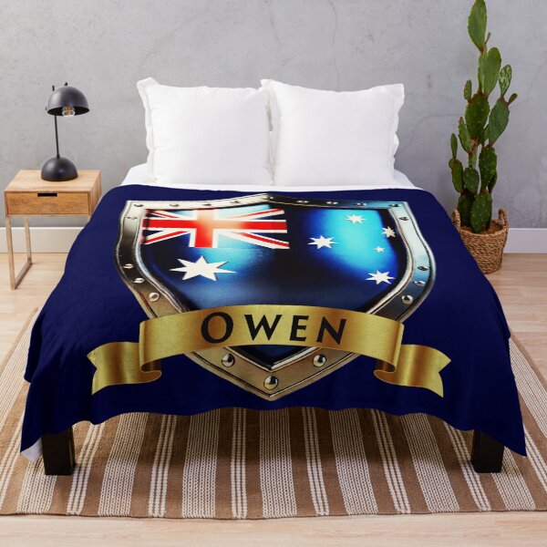 Item preview, Owen Family Australia Shield Heritage Crest of Honour designed and sold by Highlandkings.