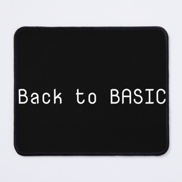 Item preview, Back to BASIC designed and sold by Ninjacatoff.