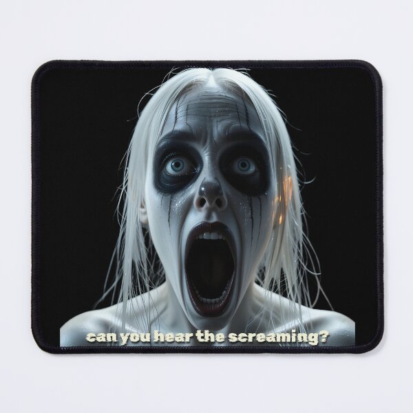 Item preview, Psychological Horror Art "can you hear the screaming?" | Ghost Scream designed and sold by EnigmaticGoth.
