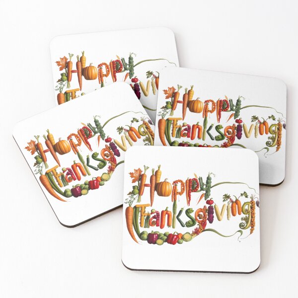Item preview, Happy Thanksgiving Made of Veggies designed and sold by LavIsInTheAir.