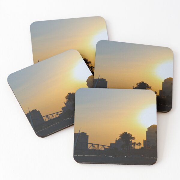 Item preview, Urban Sunset Over on The River designed and sold by Phakade's Photos.