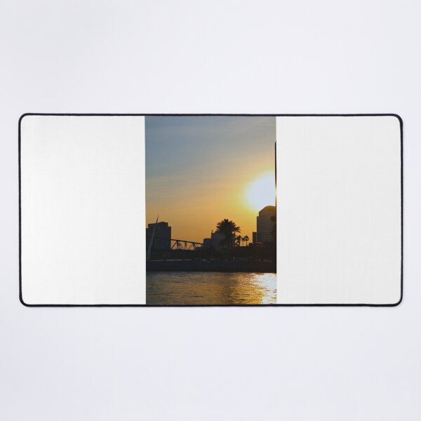 Item preview, Urban Sunset Over on The River designed and sold by Phakade's Photos.