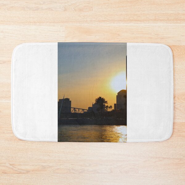 Item preview, Urban Sunset Over on The River designed and sold by Phakade's Photos.
