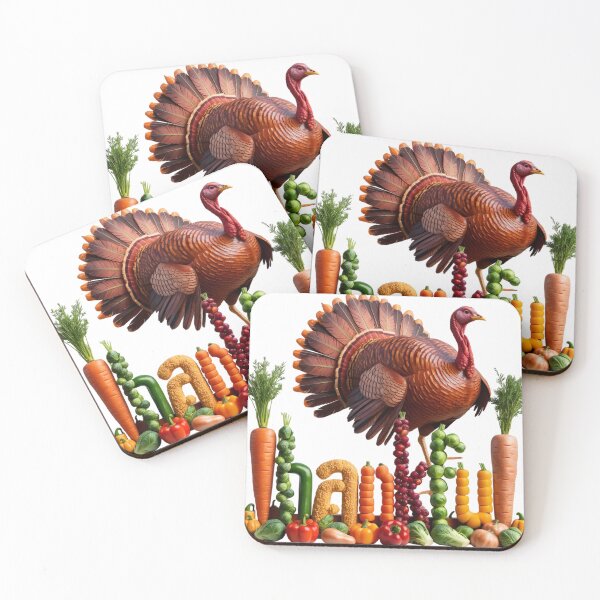 Item preview, Thankful Veggie Thanksgiving Art designed and sold by LavIsInTheAir.