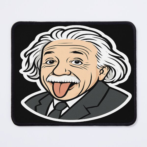 Item preview, Albert Einstein Iconic Tongue Out designed and sold by Owcomm.