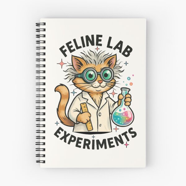 Item preview, Feline Lab Experiments Cute Cat Scientist with Goggles Design designed and sold by Dantin.