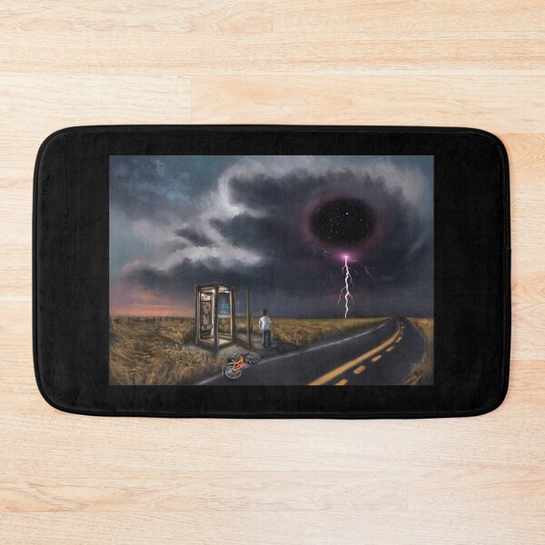 Item preview, The Storm Is Coming — Surreal Cosmic Sci-Fi Art Inspired by Stranger Things designed and sold by Fantasy Illustrations & Fan Art.