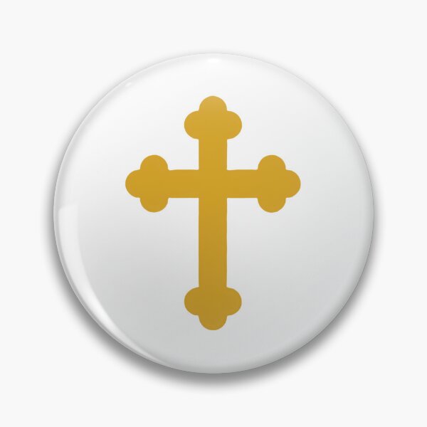 Item preview, Celtic-Inspired Cross – Yellow Floral Christian Cross designed and sold by TrexInspiration.