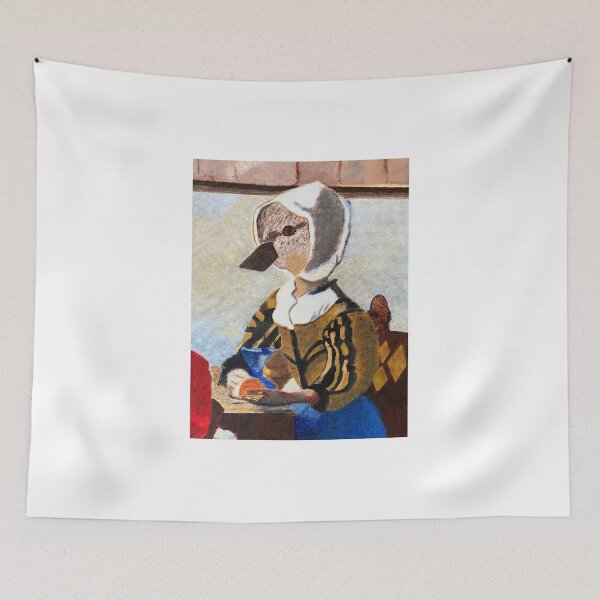 Item preview, A Young Hen (After Vermeer) designed and sold by rogerstrawberry.