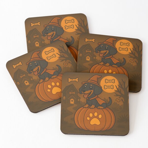 Item preview, Annie Pumpkin Rider – Halloween Paw Print Pumpkin designed and sold by anniejunoaxie.