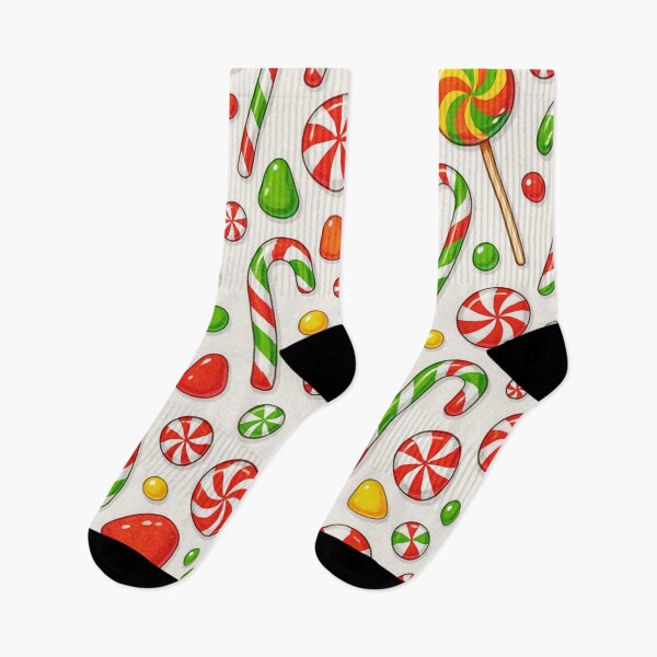 Item preview, Christmas Candy Pattern Holiday Design designed and sold by PixelExpressStudio.
