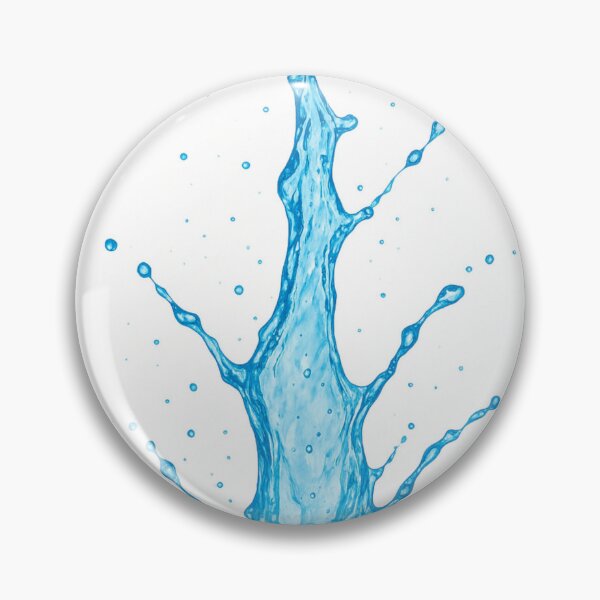 Item preview, “Vertical Splash – Water Burst”?✨ designed and sold by NautilusPrint.
