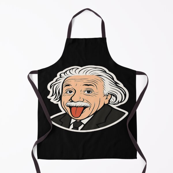 Item preview, Einstein Funny Cartoon Scientist Tongue Out designed and sold by Owcomm.
