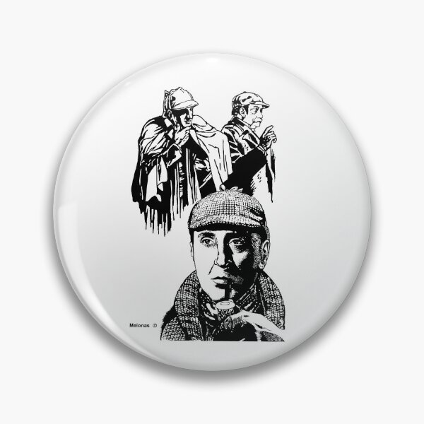 Item preview, The Game Is Afoot /  movies and radio plays starring Basil Rathbone and Nigel Bruce as Holmes and Watson. designed and sold by fancifullart.