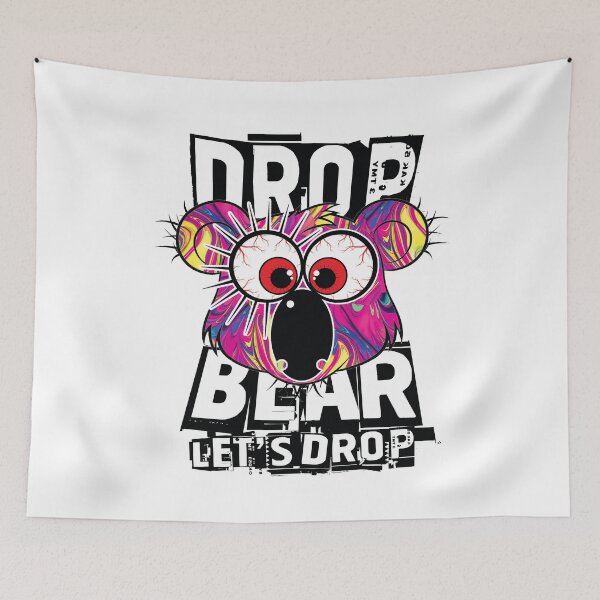 Item preview, DROP BEAR designed and sold by moon70star-m70s.