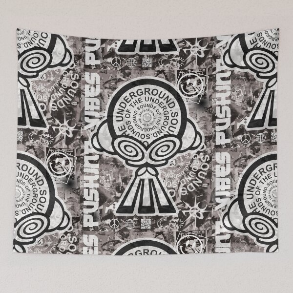 Item preview, PUSHIN' VIBES designed and sold by moon70star-m70s.