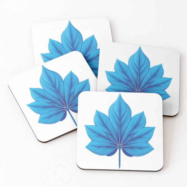 Item preview, Blue leaf designed and sold by AnuNP.
