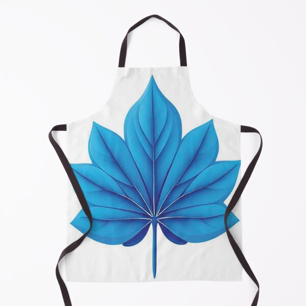 Item preview, Blue leaf designed and sold by AnuNP.