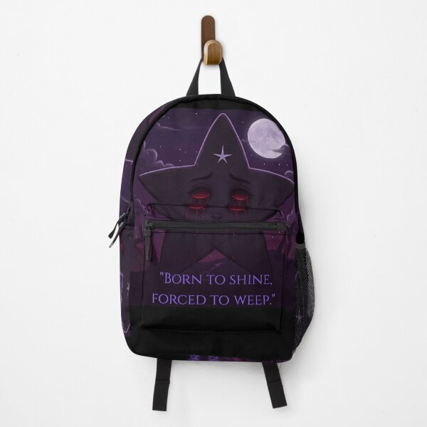 Item preview, Sad Star "Born to Shine, Forced to Weep" | Poetic Celestial Goth Art designed and sold by EnigmaticGoth.
