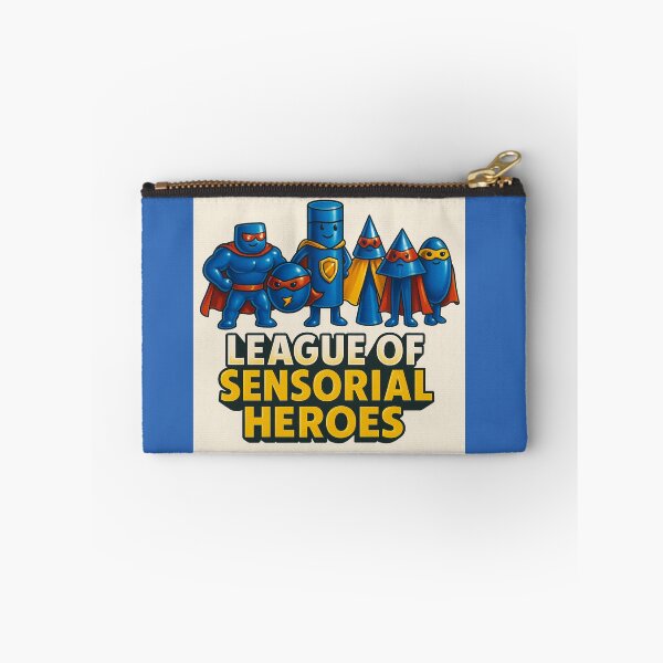 Item preview, League of Sensorial Heroes – Montessori Geometric Solids Superhero Design designed and sold by MforMontessori.