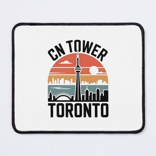 Item preview, CN Tower Toronto Retro Sunset Skyline designed and sold by Paper Drip.