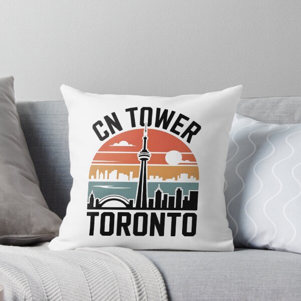 Item preview, CN Tower Toronto Retro Sunset Skyline designed and sold by Paper Drip.