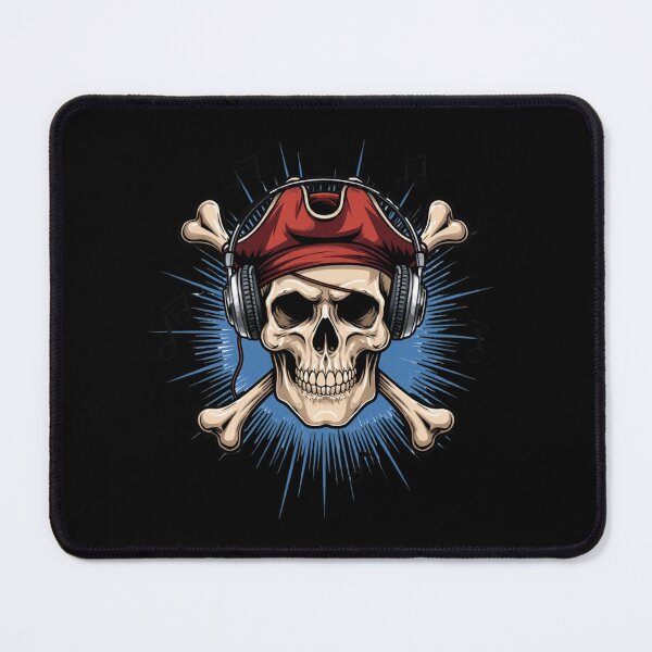 Item preview, Pirate Waves – Skull & Sound Design designed and sold by HT-Creative.